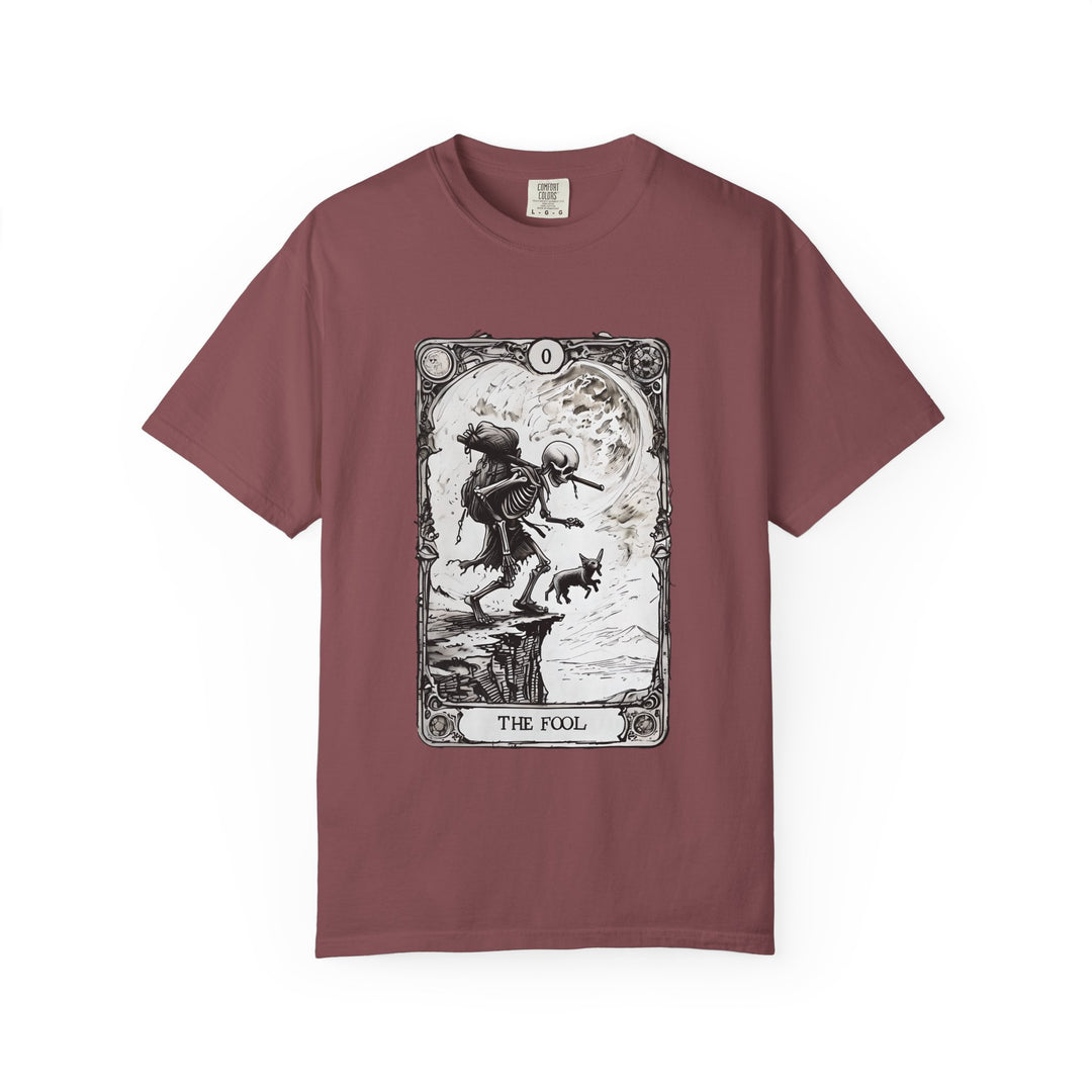 Tarot-Inspired Graphic T-Shirt, Unisex Tee, Bohemian Style Top, Perfect for Tarot Lovers, Casual Wear, Gift for Spiritual Seekers