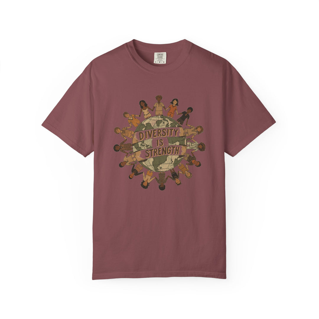 Diversity Is Strength T-Shirt | Equality & Unity Activist Graphic Tee- Ten & Timber