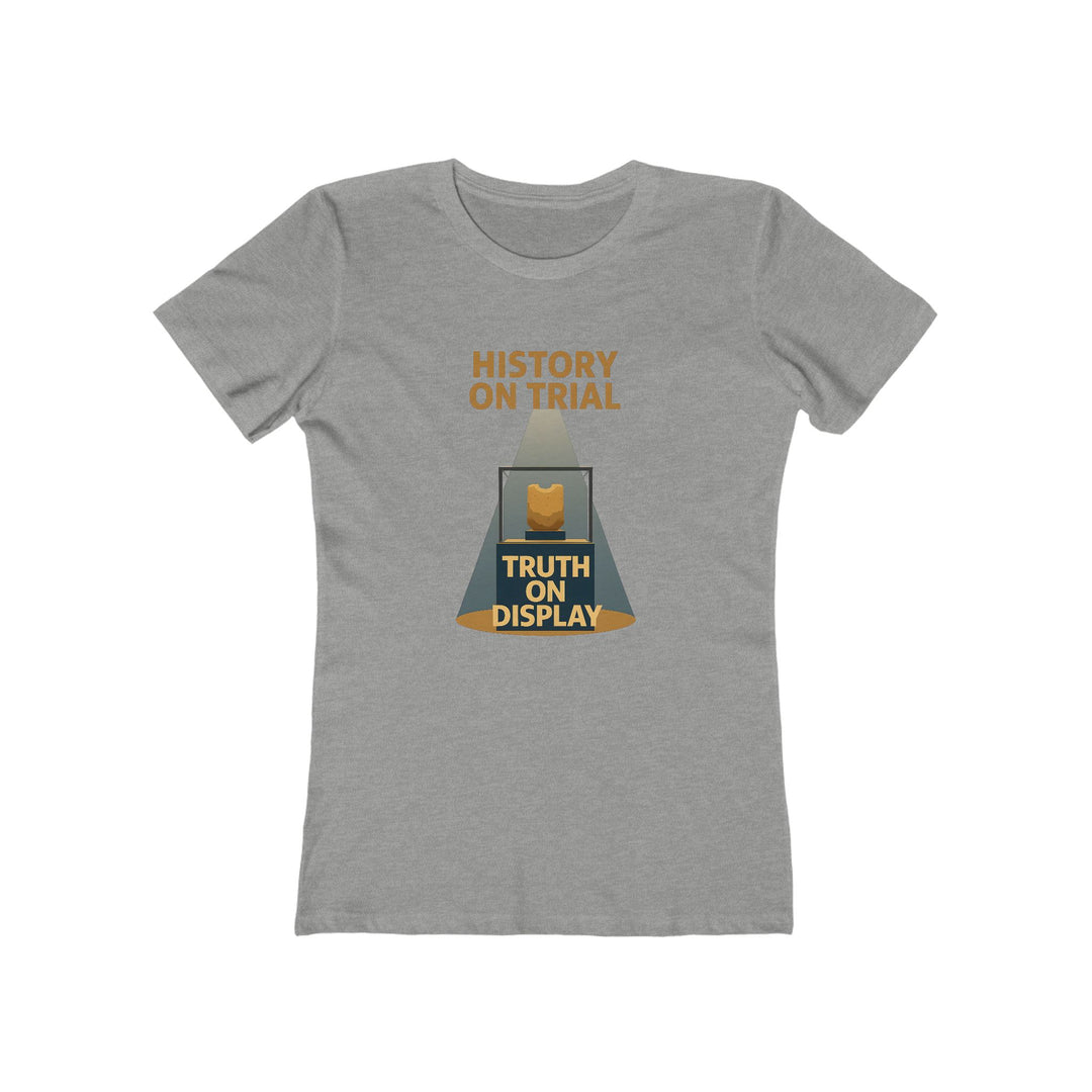 History On Trial T-Shirt | Truth On Display Activist Graphic Statement Tee- Ten & Timber