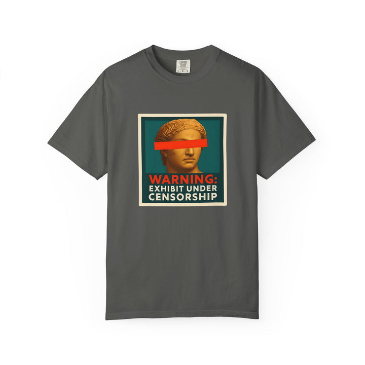 Exhibit Under Censorship T-Shirt | Bold Activist Graphic Tee- Ten & Timber