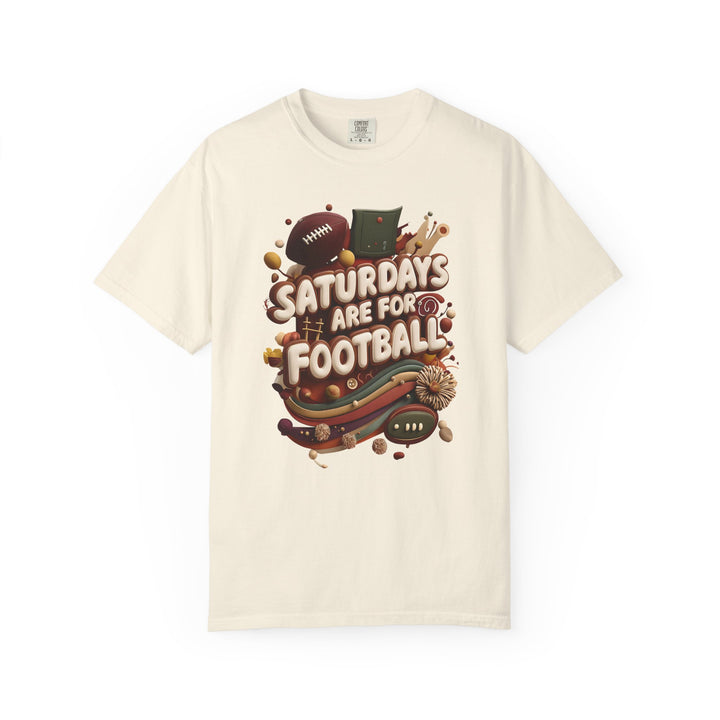 Saturdays Are For Football TShirt College Game Day Tee for Football Fans- Ten & Timber