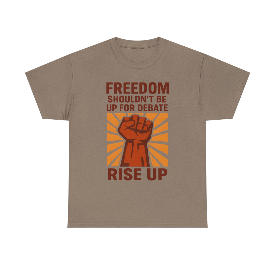Bold Justice Statement Tee, Protester Shirt for Activists & Human Rights Supporters