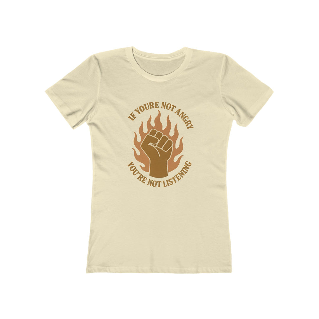 If You’re Not Angry T-Shirt | Bold Protest Activist Equality Graphic Tee- Ten & Timber