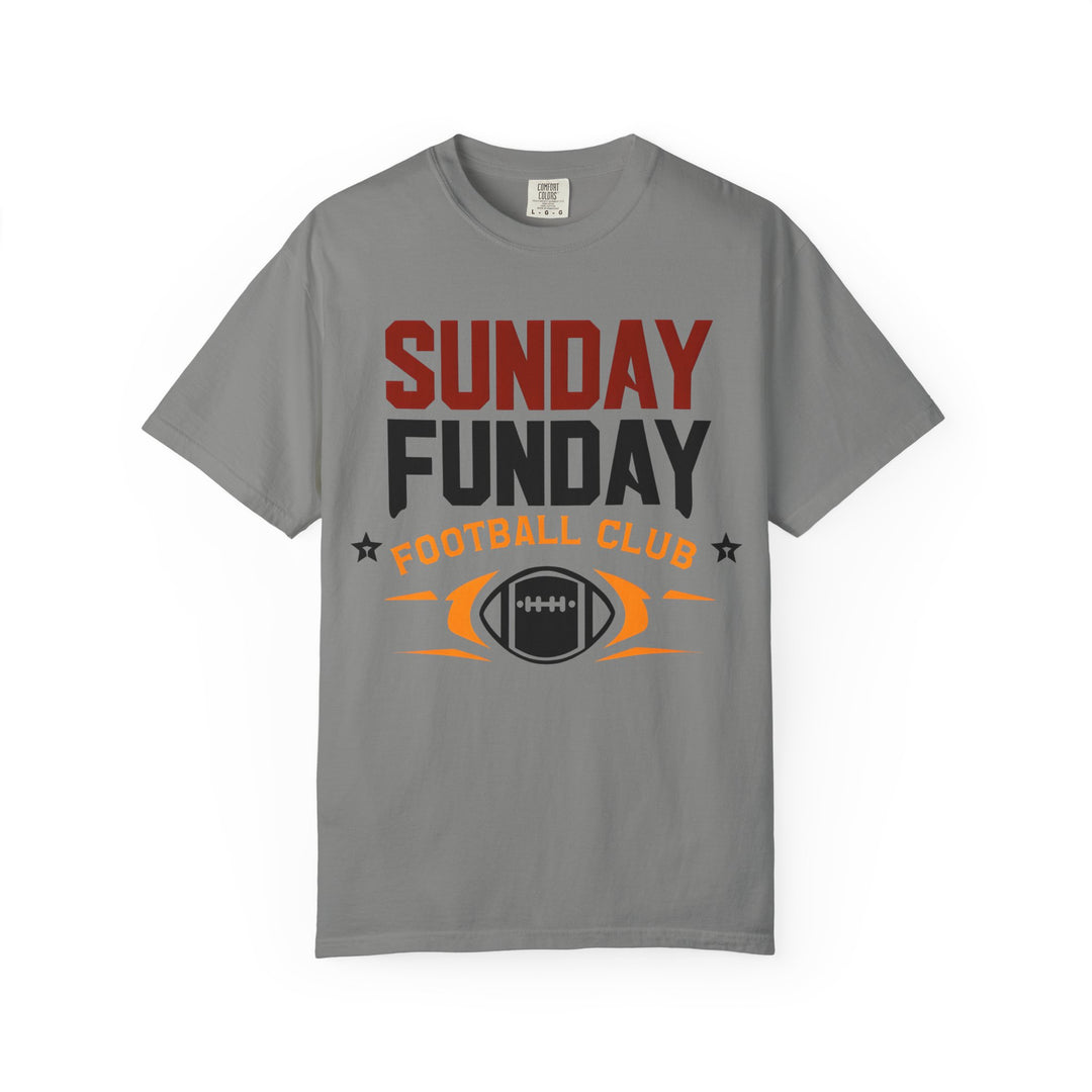Sunday Funday Football Club T-Shirt Fun Game Day Tee for Football Fans- Ten & Timber