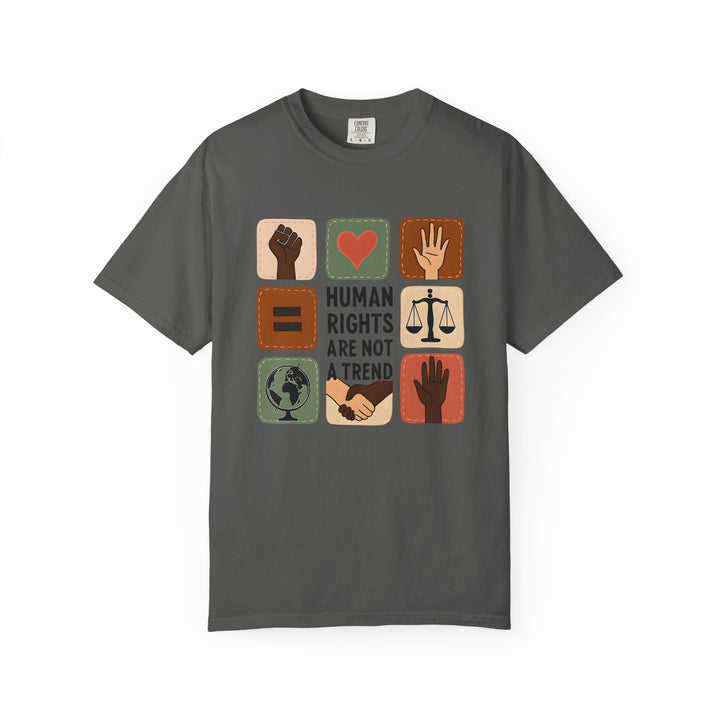 Human Rights Are Not a Trend TShirt  Social Justice Graphic Tee Equality Activist Shirt ProHuman Rights Unisex Top