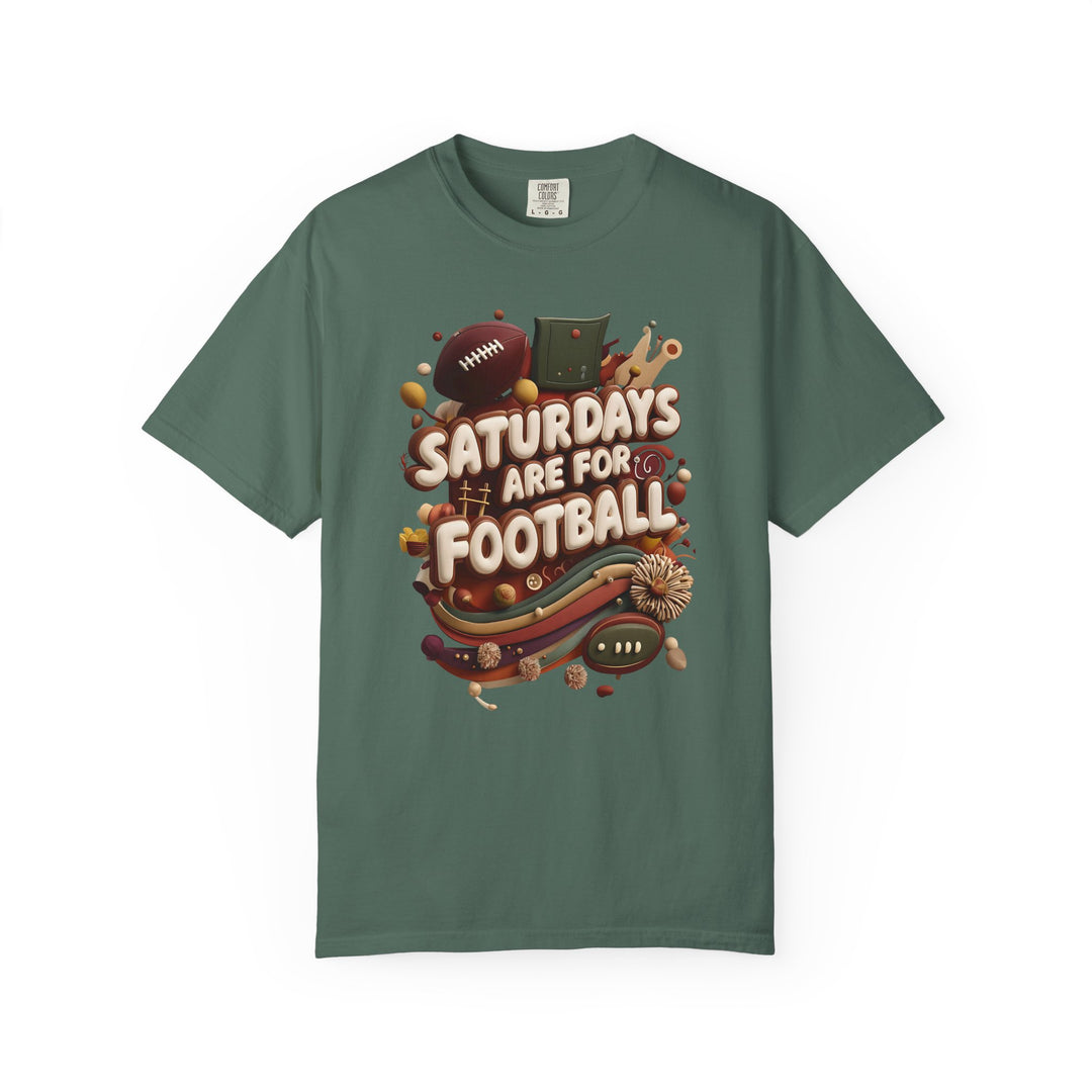 Saturdays Are For Football TShirt College Game Day Tee for Football Fans- Ten & Timber