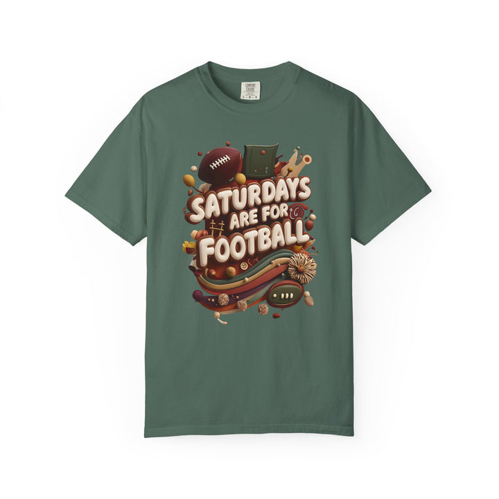 Saturdays Are For Football TShirt College Game Day Tee for Football Fans- Ten & Timber