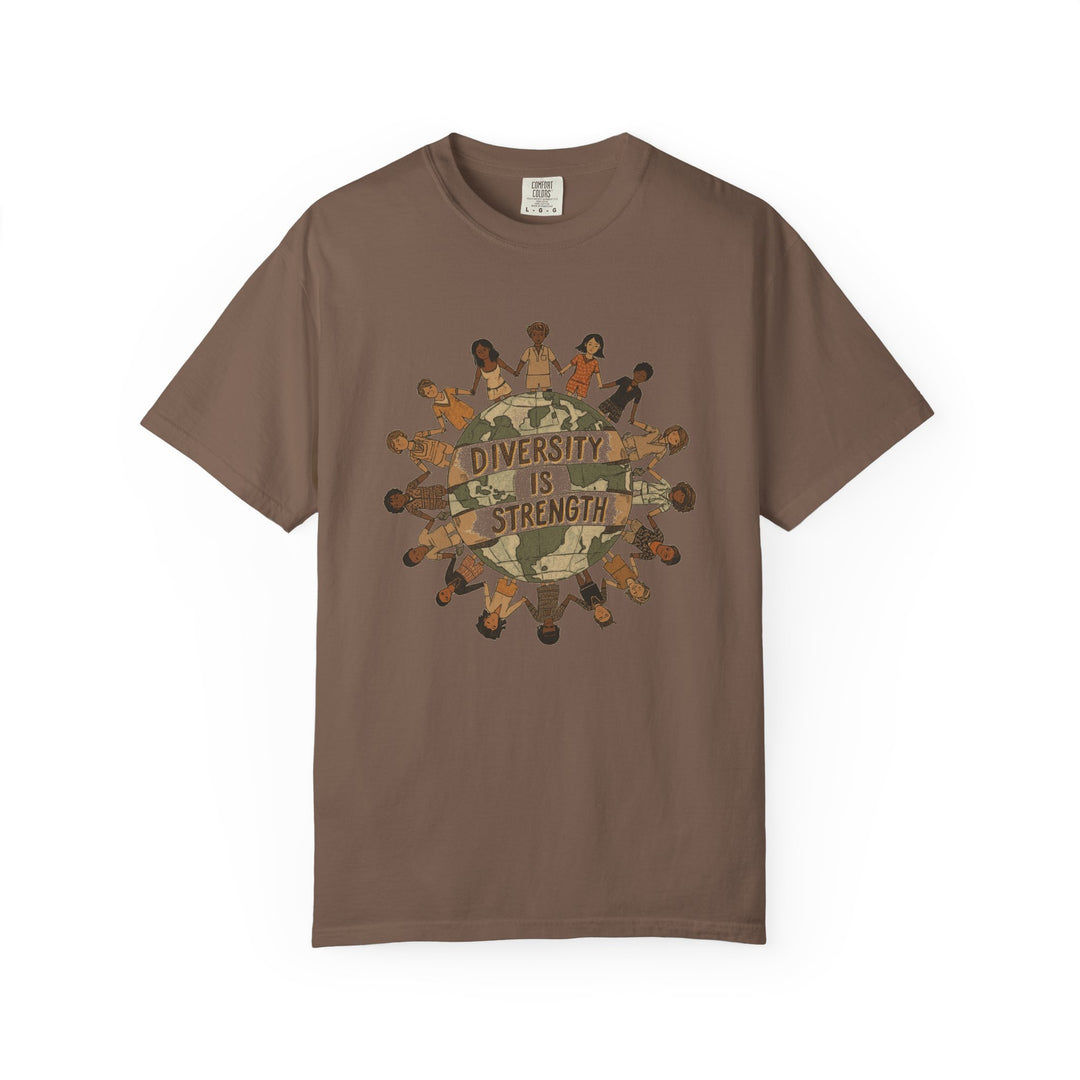 Diversity Is Strength T-Shirt | Equality & Unity Activist Graphic Tee- Ten & Timber