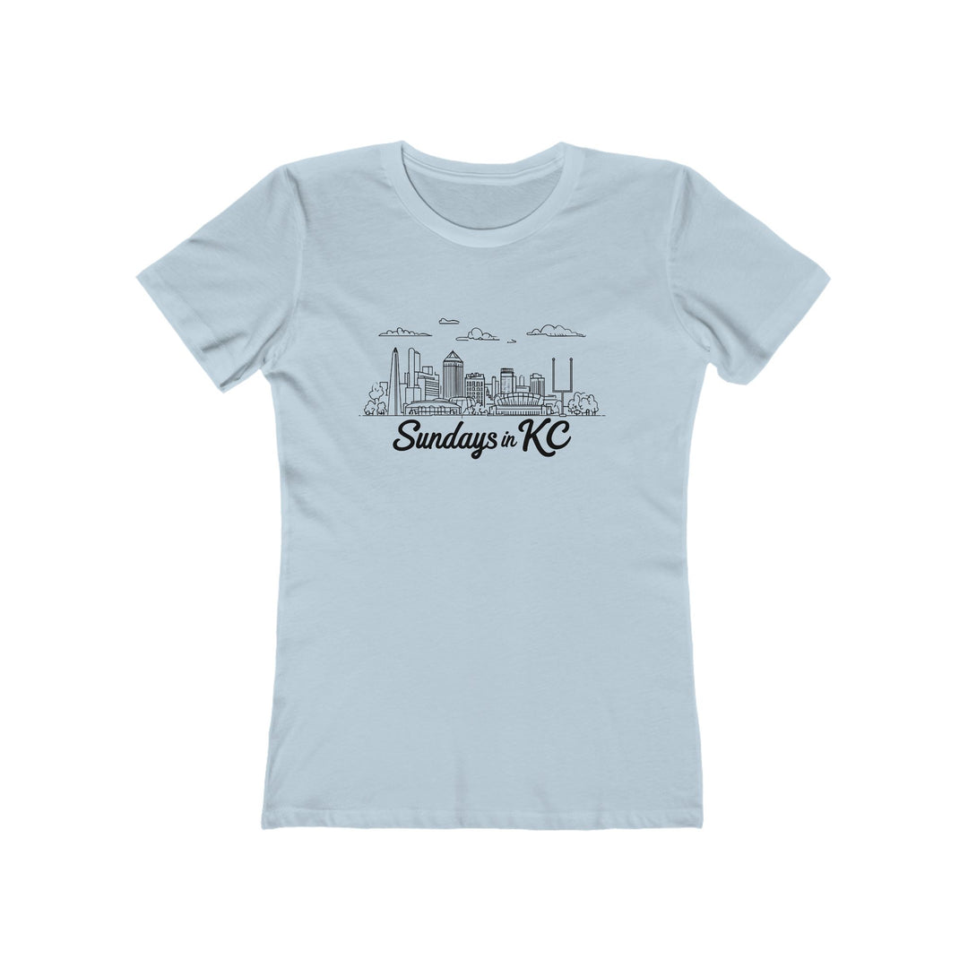 Sundays in KC T-Shirt | Kansas City Skyline Graphic Tee- Ten & Timber