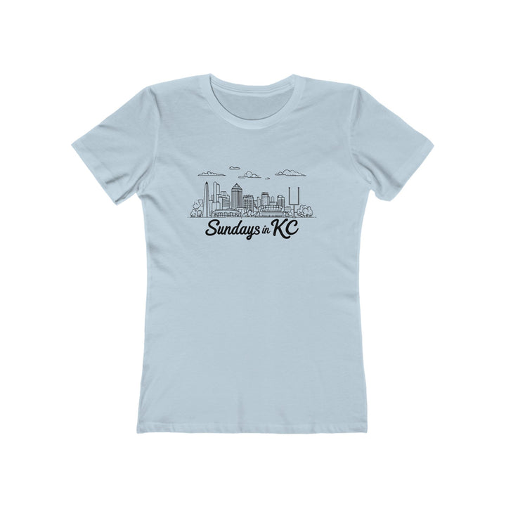 Sundays in KC T-Shirt | Kansas City Skyline Graphic Tee- Ten & Timber