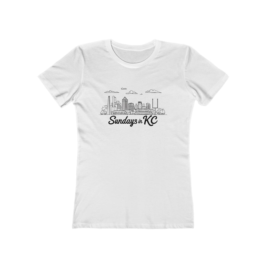 Sundays in KC T-Shirt | Kansas City Skyline Graphic Tee- Ten & Timber