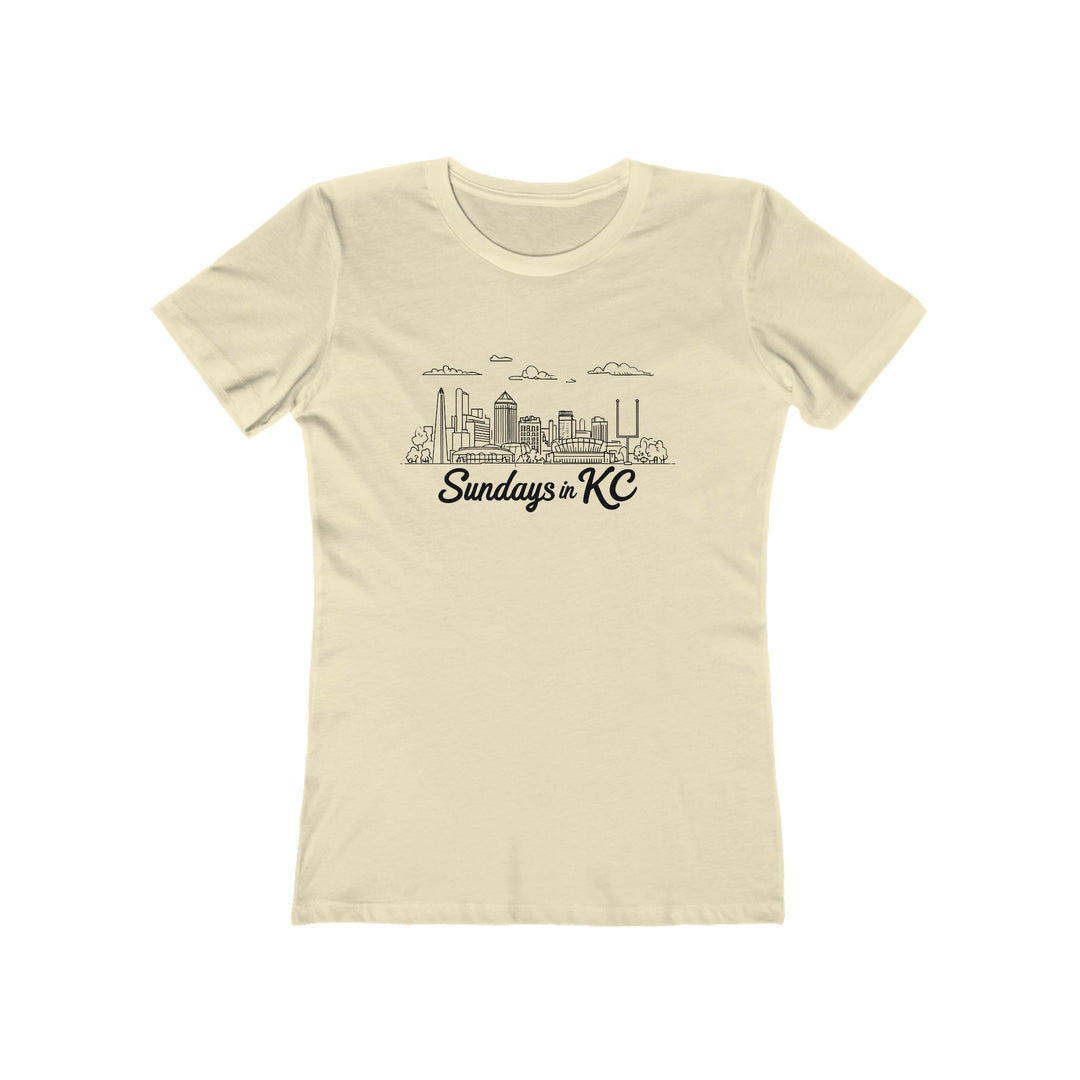 Sundays in KC T-Shirt | Kansas City Skyline Graphic Tee- Ten & Timber