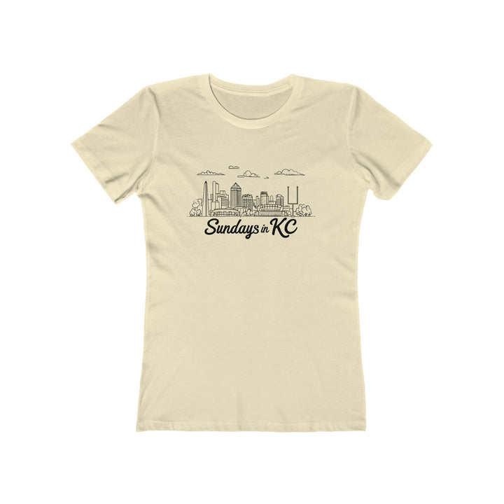 Sundays in KC T-Shirt | Kansas City Skyline Graphic Tee- Ten & Timber