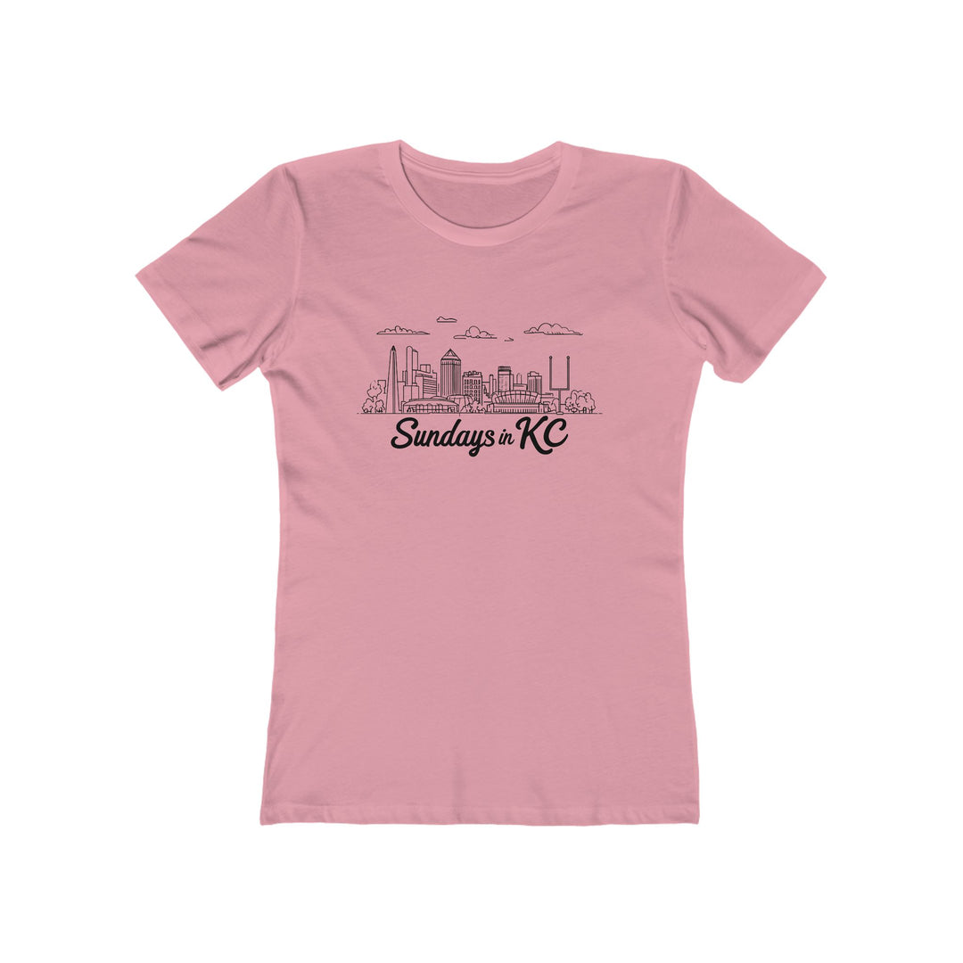 Sundays in KC T-Shirt | Kansas City Skyline Graphic Tee- Ten & Timber
