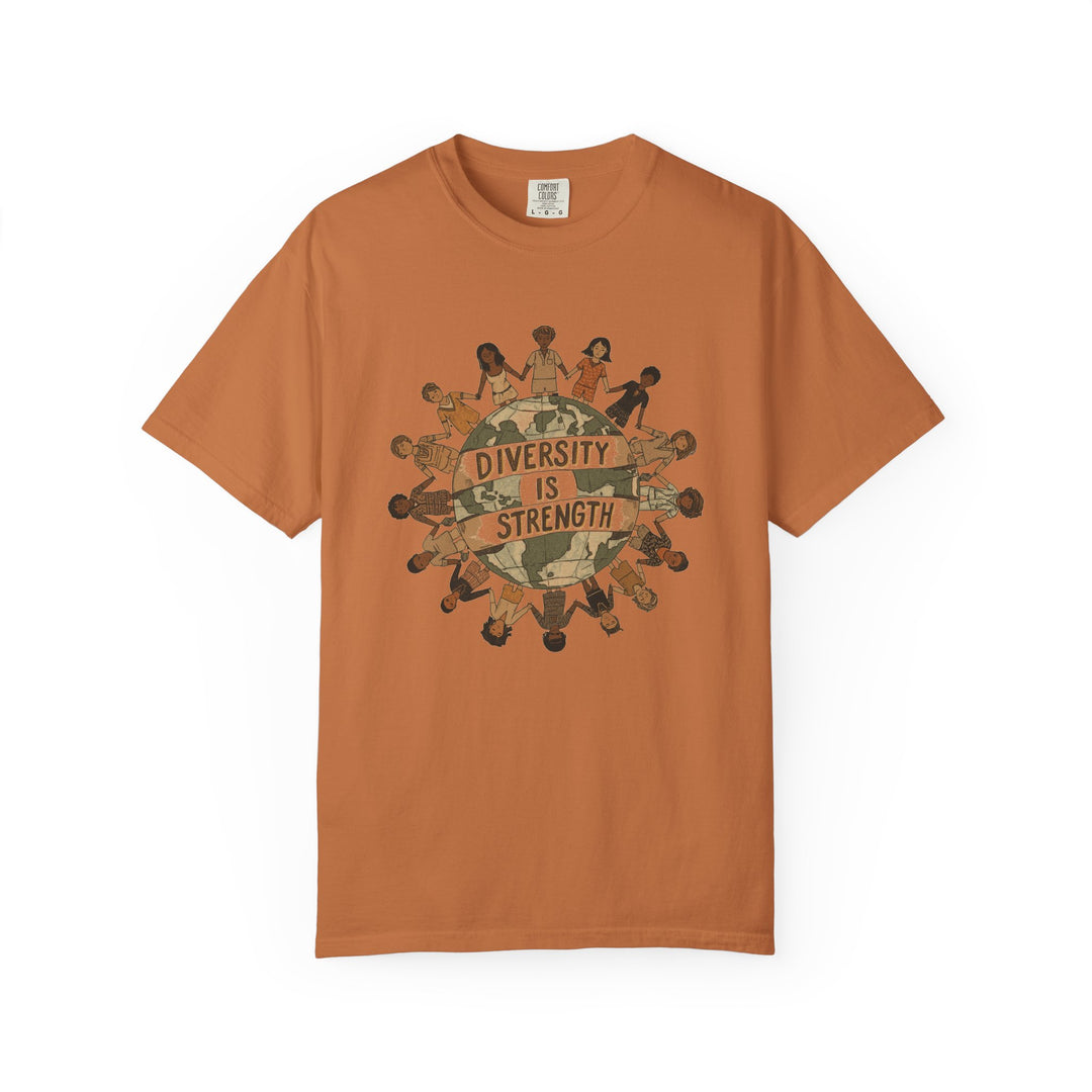 Diversity Is Strength T-Shirt | Equality & Unity Activist Graphic Tee- Ten & Timber
