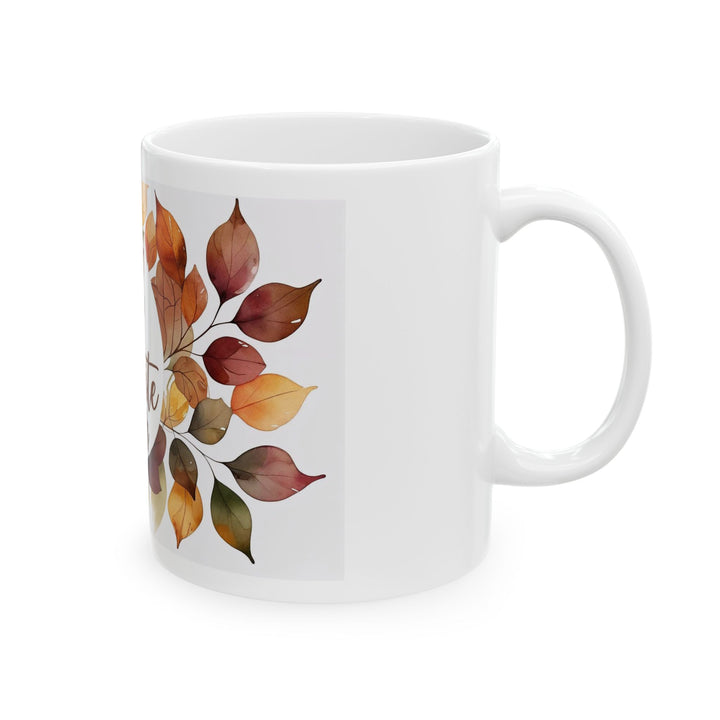 Fall Is My Favorite Color Mug  Autumn Leaves Coffee Cup Cozy Fall Vibes Mug Thanksgiving Gift for Pumpkin Spice Lovers