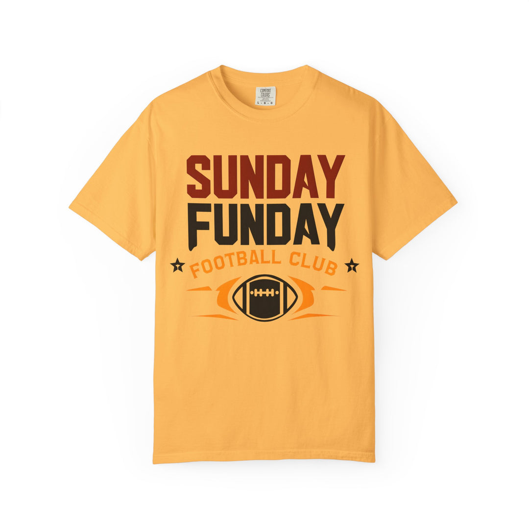 Sunday Funday Football Club T-Shirt Fun Game Day Tee for Football Fans- Ten & Timber