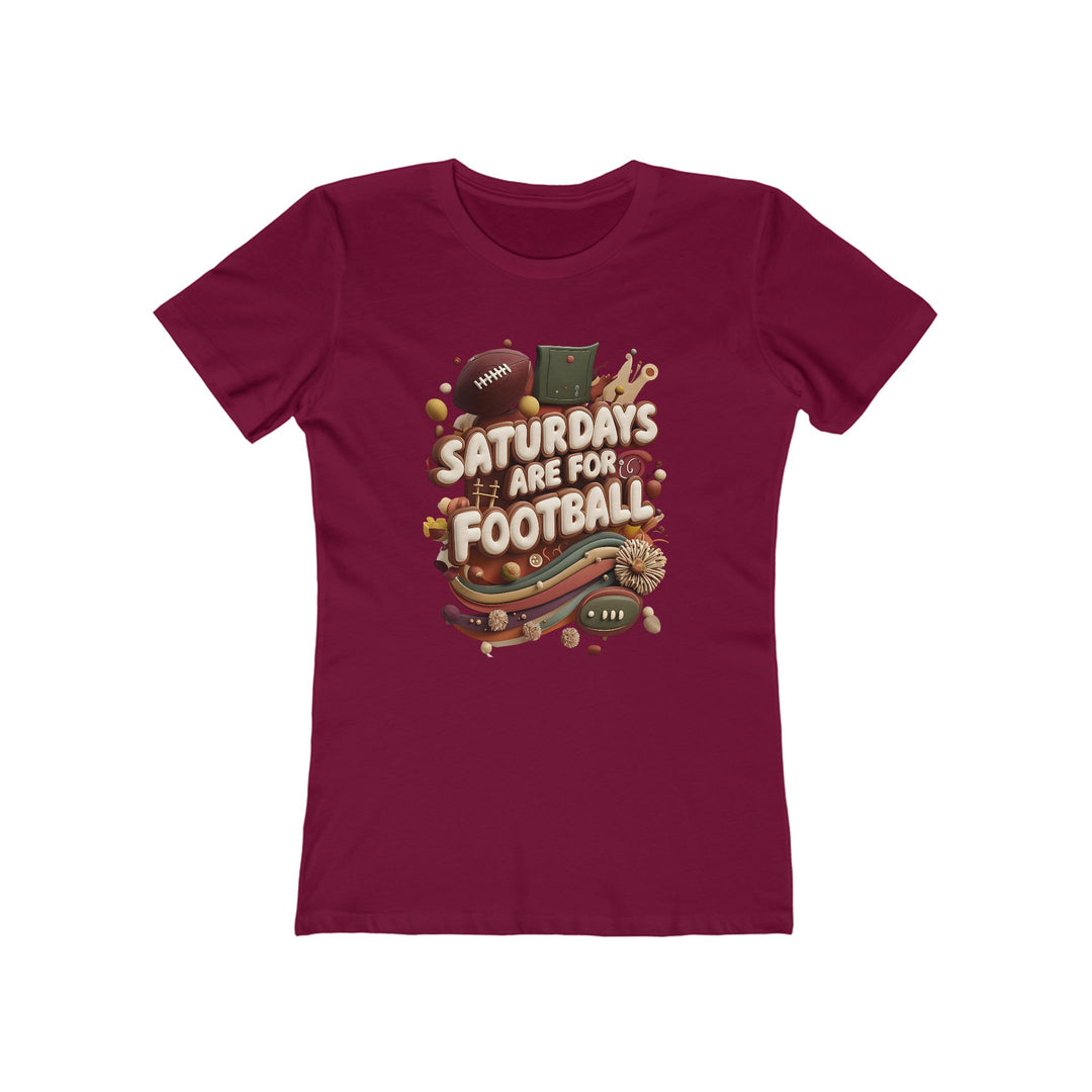 Saturdays Are For Football T-Shirt | Tailgate & Game Day Tee- Ten & Timber