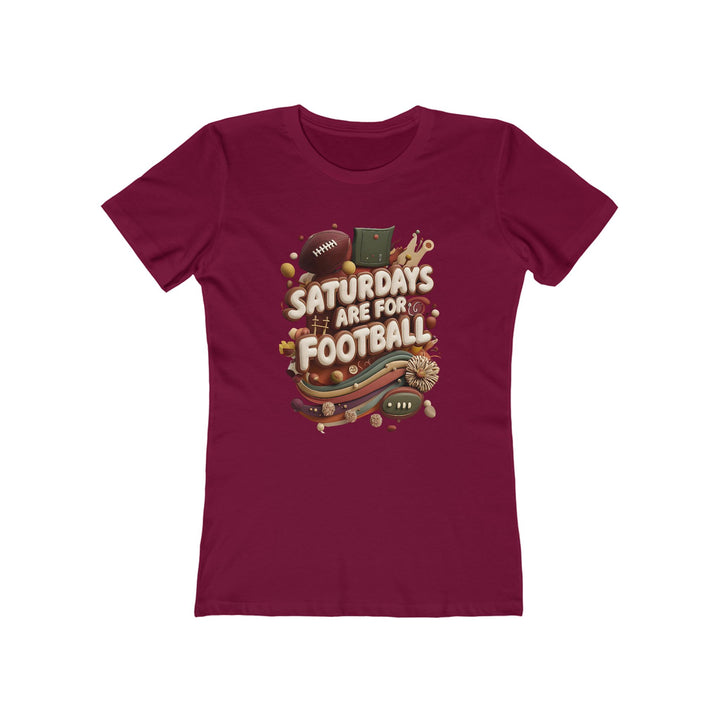 Saturdays Are For Football T-Shirt | Tailgate & Game Day Tee- Ten & Timber