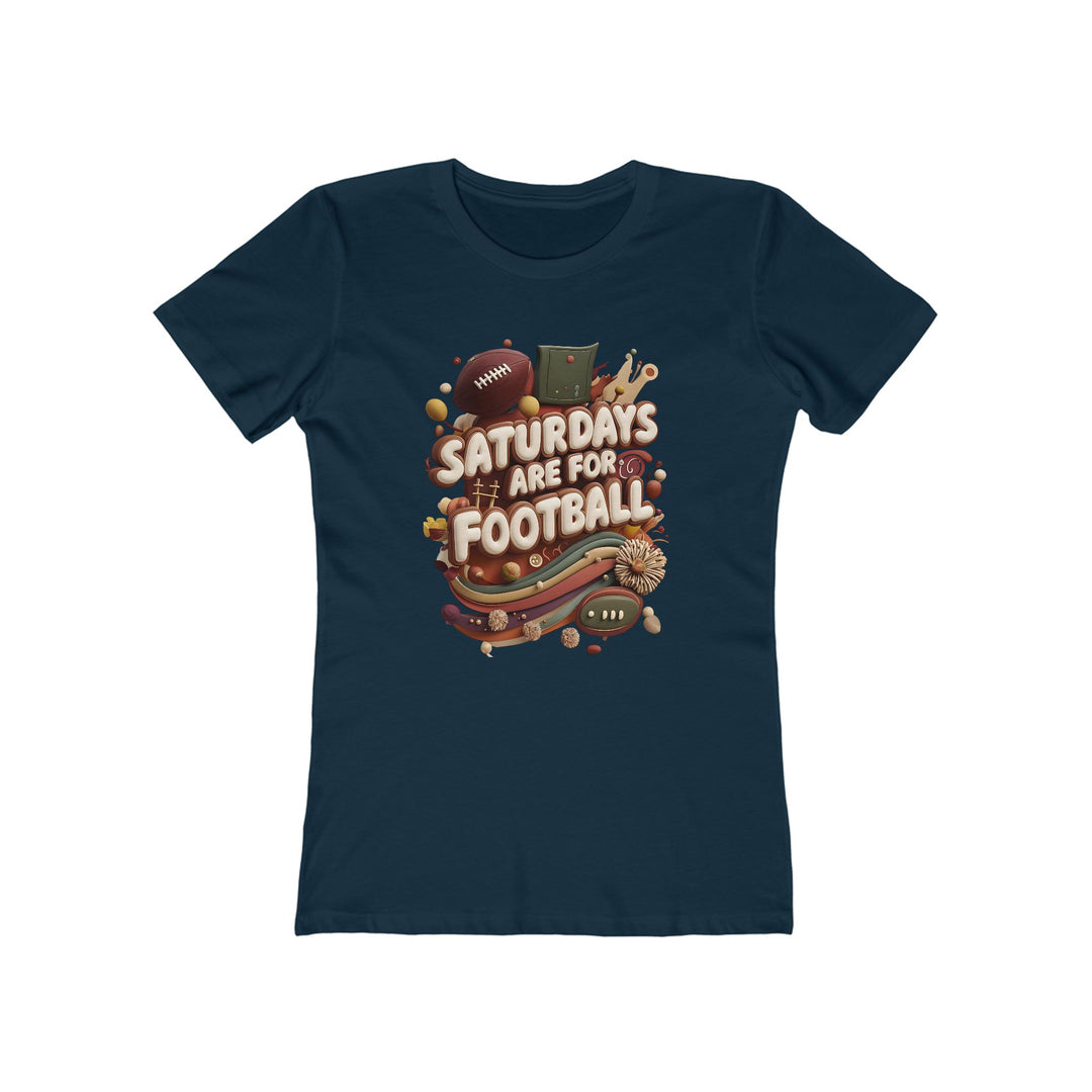 Saturdays Are For Football T-Shirt | Tailgate & Game Day Tee- Ten & Timber