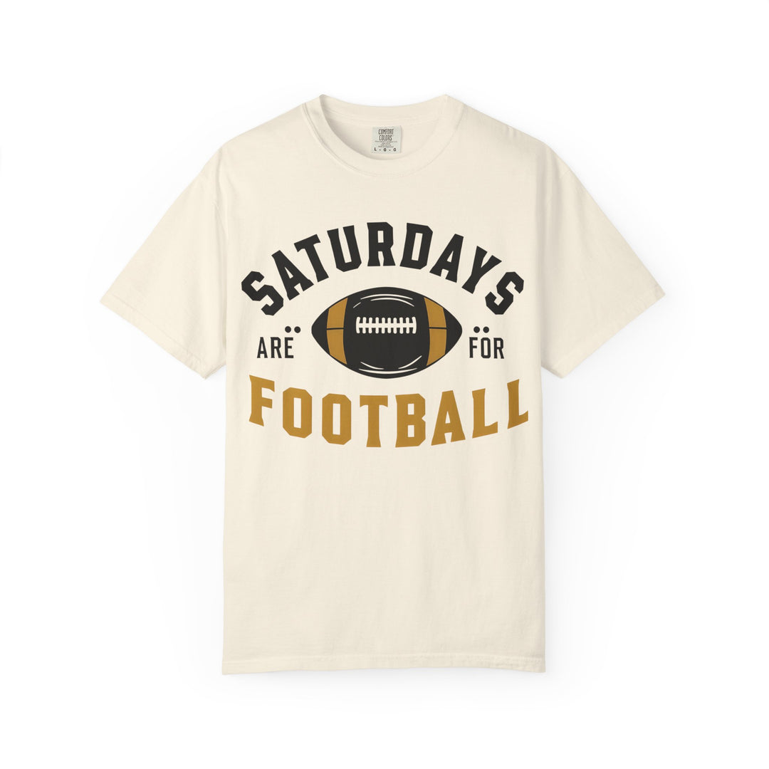 Saturdays Are for Football T-Shirt College Game Day Tee for Fans- Ten & Timber