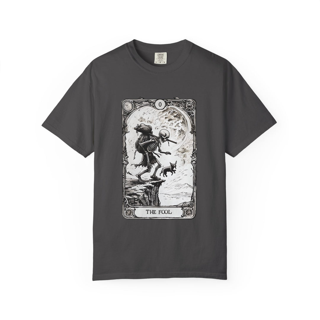 Tarot-Inspired Graphic T-Shirt, Unisex Tee, Bohemian Style Top, Perfect for Tarot Lovers, Casual Wear, Gift for Spiritual Seekers