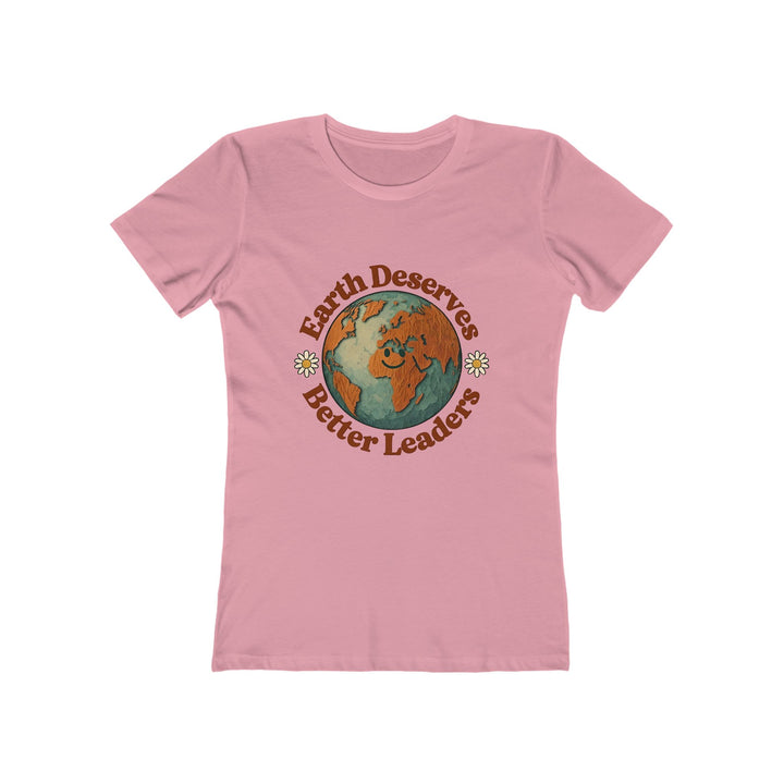 Earth Deserves Better Leaders T-Shirt | Eco Activist Environmental Graphic Tee- Ten & Timber