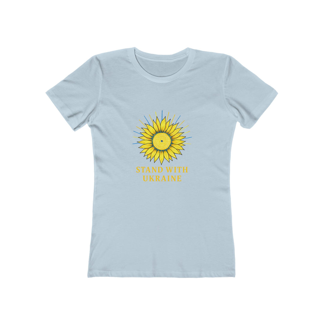 Stand With Ukraine T-Shirt | Sunflower Graphic Tee for Solidarity & Support- Ten & Timber