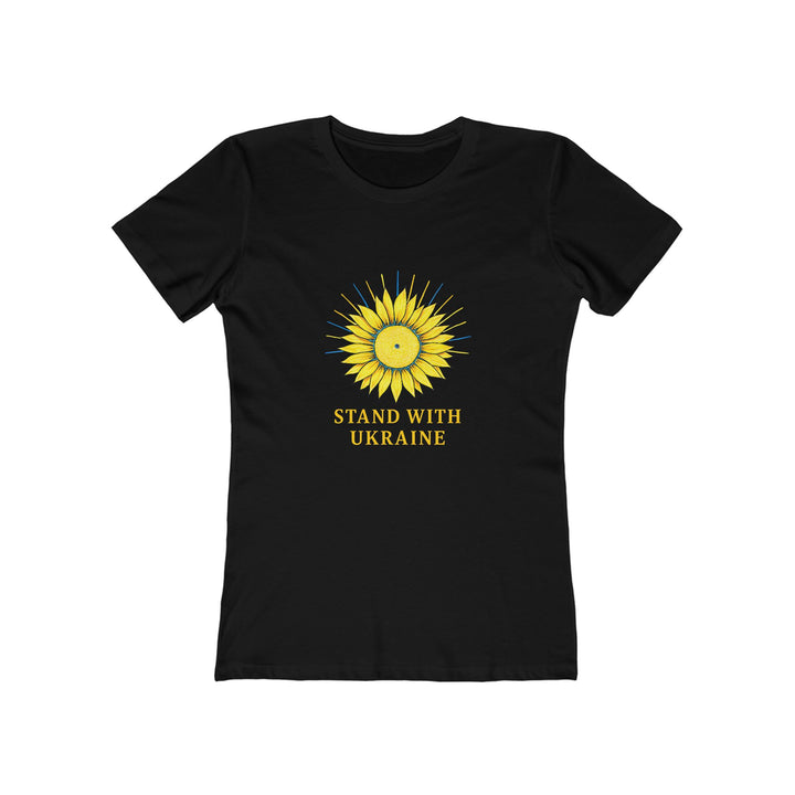 Stand With Ukraine T-Shirt | Sunflower Graphic Tee for Solidarity & Support- Ten & Timber