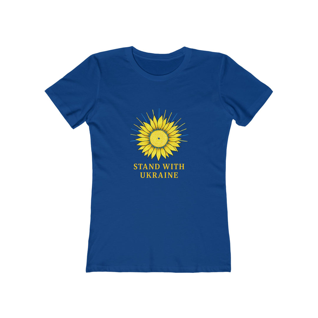 Stand With Ukraine T-Shirt | Sunflower Graphic Tee for Solidarity & Support- Ten & Timber