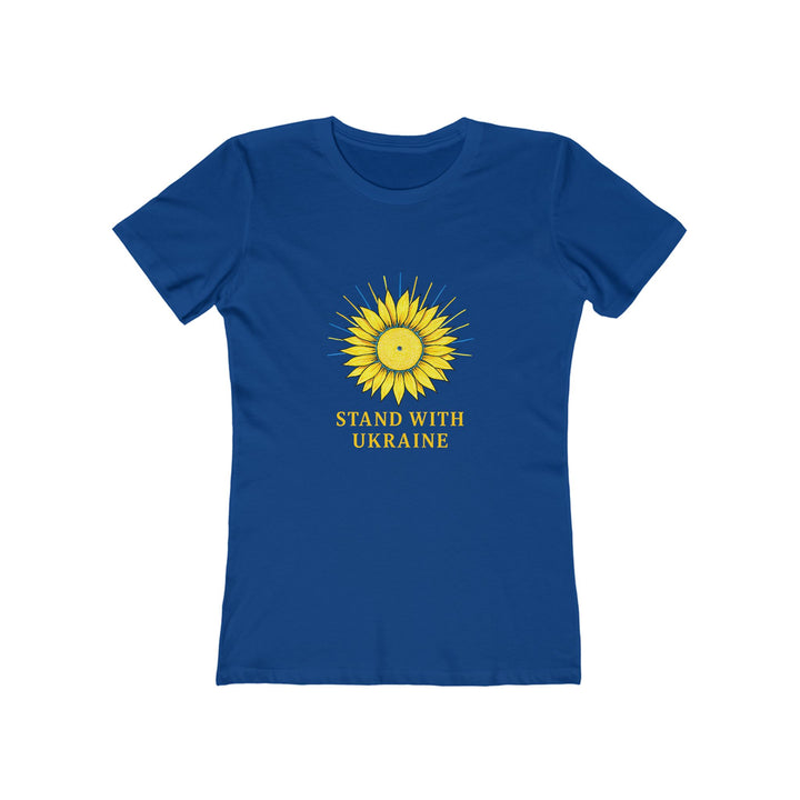 Stand With Ukraine T-Shirt | Sunflower Graphic Tee for Solidarity & Support- Ten & Timber