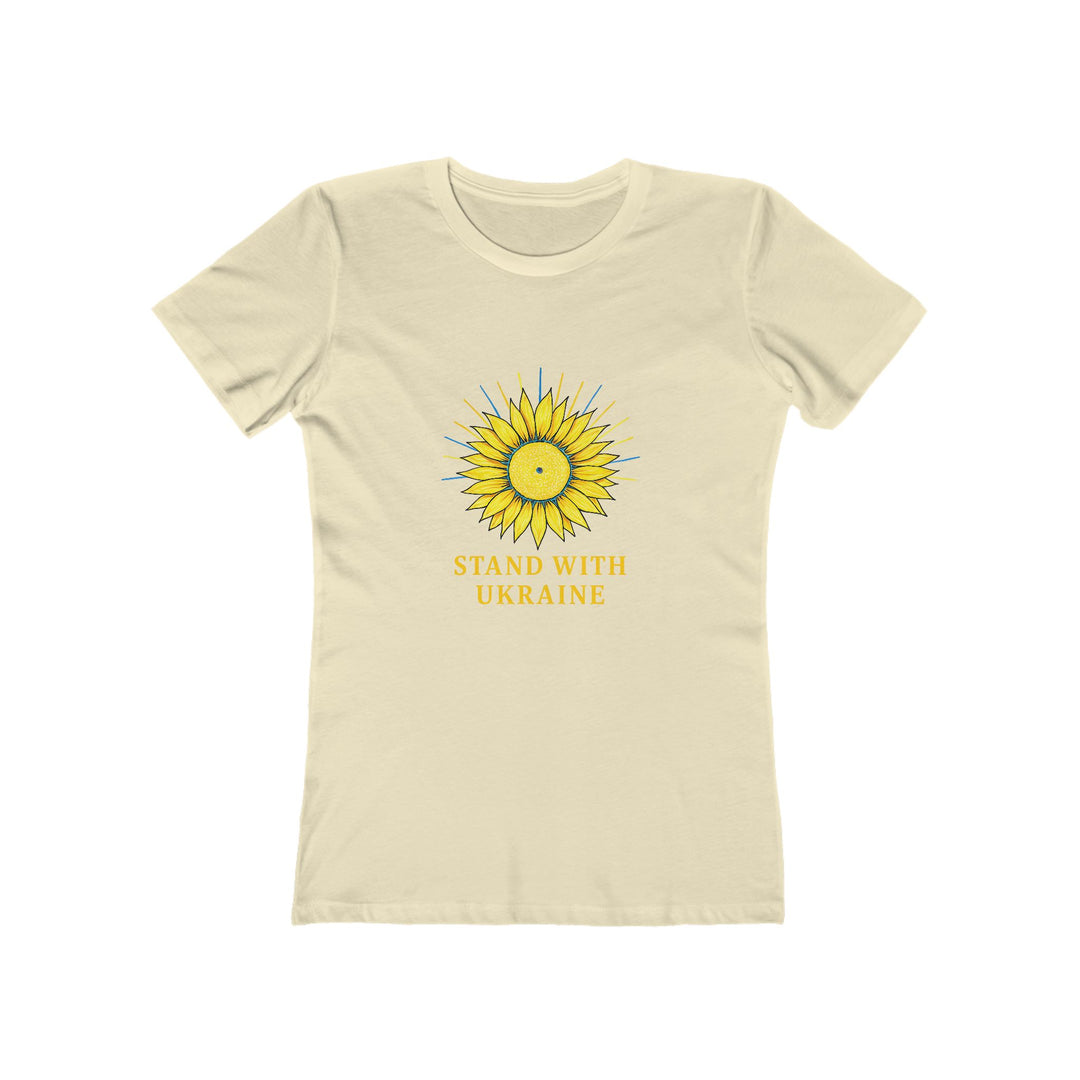 Stand With Ukraine T-Shirt | Sunflower Graphic Tee for Solidarity & Support- Ten & Timber