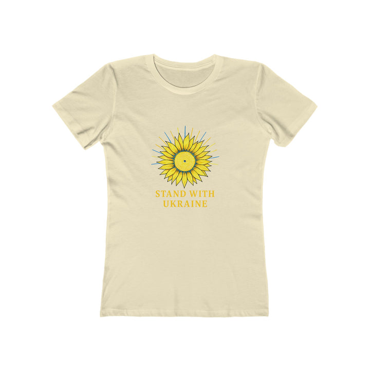 Stand With Ukraine T-Shirt | Sunflower Graphic Tee for Solidarity & Support- Ten & Timber