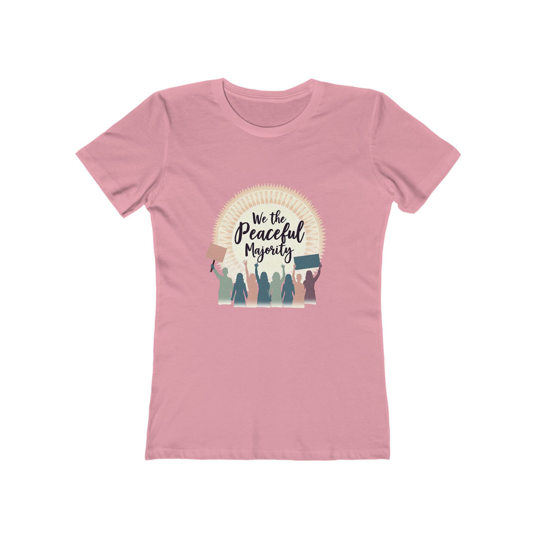 We the Peaceful Majority T-Shirt | Unity Protest Equality Activist Graphic Tee