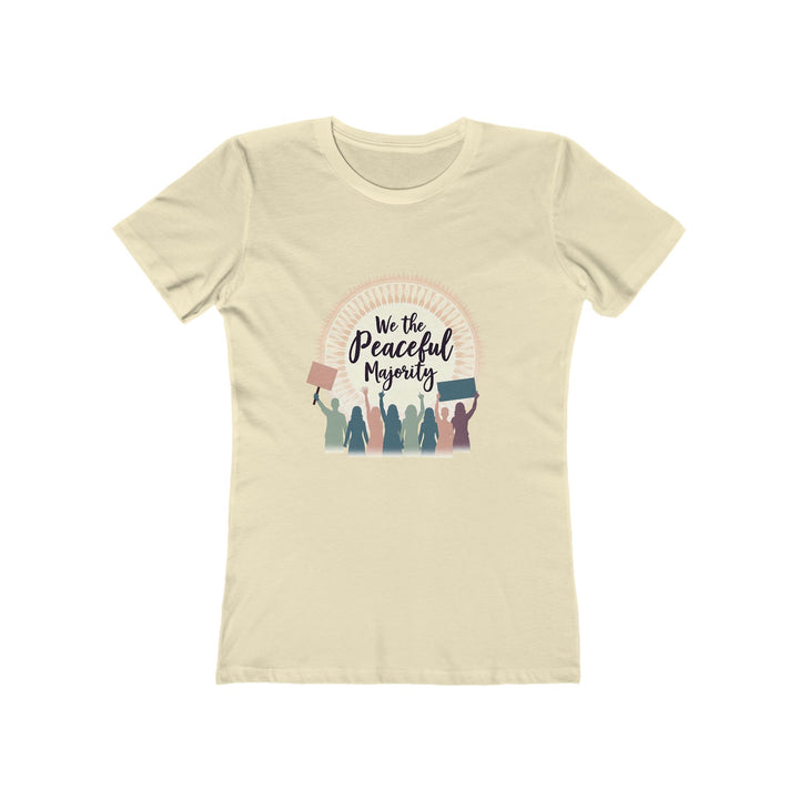 We the Peaceful Majority T-Shirt | Unity Protest Equality Activist Graphic Tee