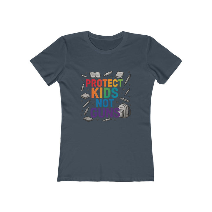 Protect Kids Not Guns Tee, Feminist T-Shirt, Statement Tee for Women, Casual Wear, Social Justice Apparel