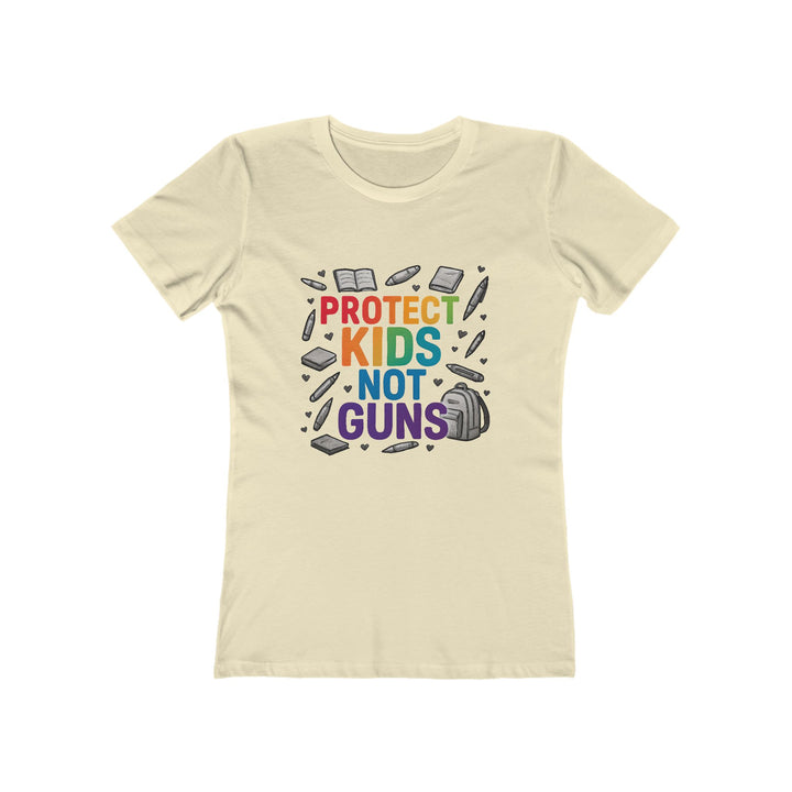 Protect Kids Not Guns Tee, Feminist T-Shirt, Statement Tee for Women, Casual Wear, Social Justice Apparel