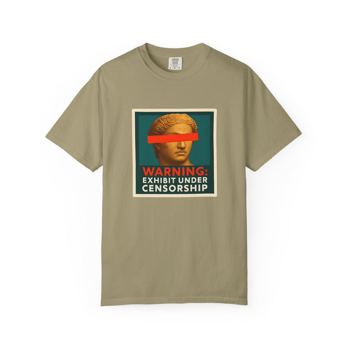 Exhibit Under Censorship T-Shirt | Bold Activist Graphic Tee- Ten & Timber