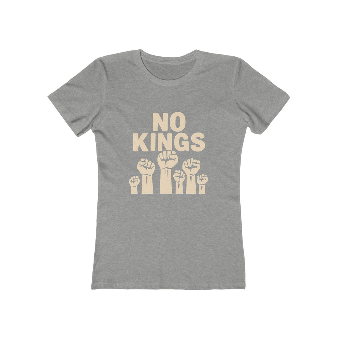 No Kings Women’s T-Shirt | Feminist Activist Graphic Tee- Ten & Timber