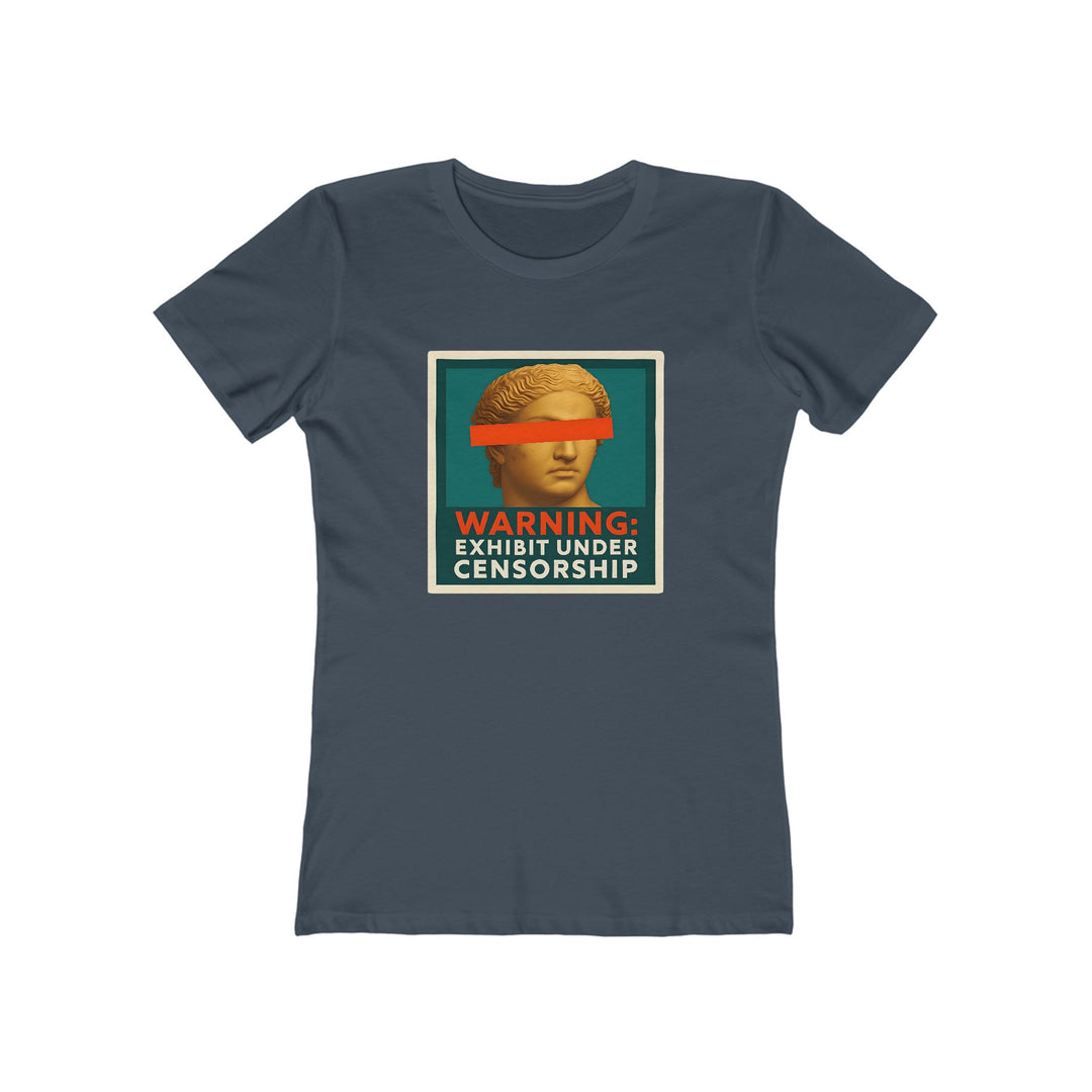 Exhibit Under Censorship T-Shirt | Bold Activist Free Speech Graphic Tee- Ten & Timber