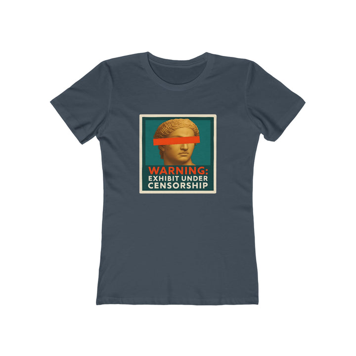Exhibit Under Censorship T-Shirt | Bold Activist Free Speech Graphic Tee- Ten & Timber
