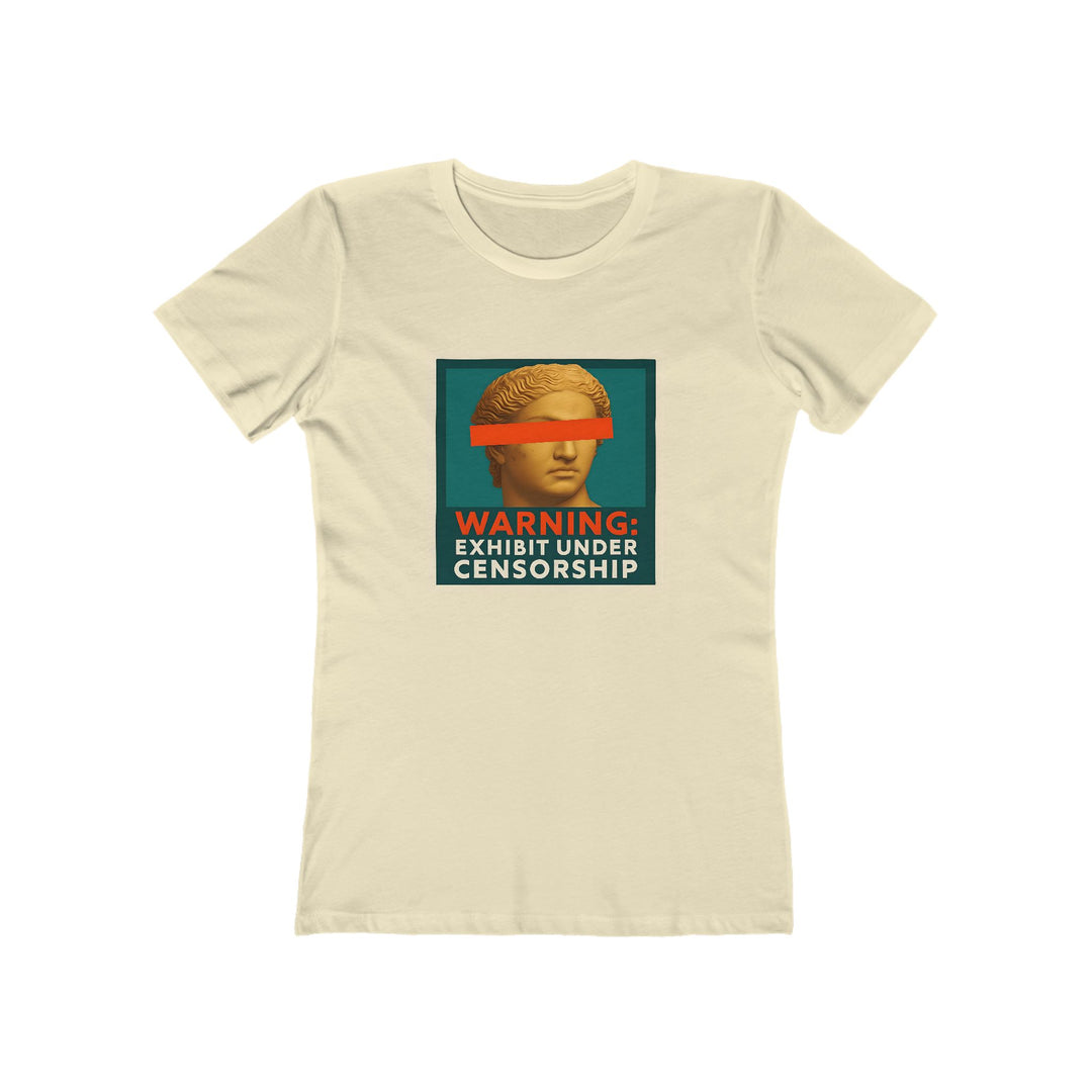 Exhibit Under Censorship T-Shirt | Bold Activist Free Speech Graphic Tee- Ten & Timber