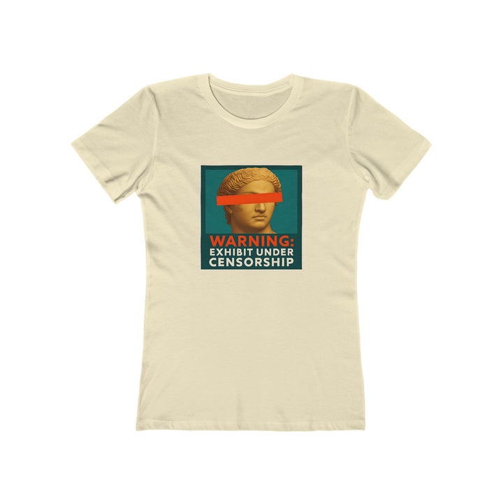 Exhibit Under Censorship T-Shirt | Bold Activist Free Speech Graphic Tee- Ten & Timber