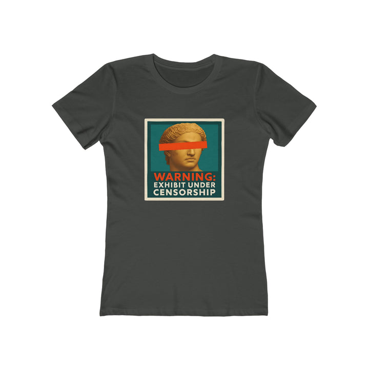 Exhibit Under Censorship T-Shirt | Bold Activist Free Speech Graphic Tee- Ten & Timber