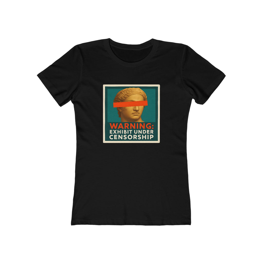 Exhibit Under Censorship T-Shirt | Bold Activist Free Speech Graphic Tee- Ten & Timber