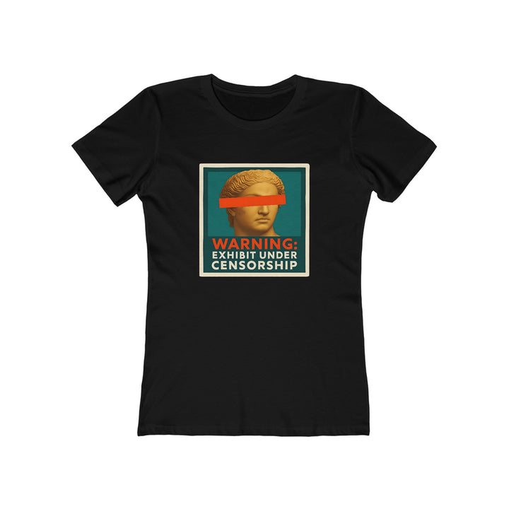 Exhibit Under Censorship T-Shirt | Bold Activist Free Speech Graphic Tee- Ten & Timber