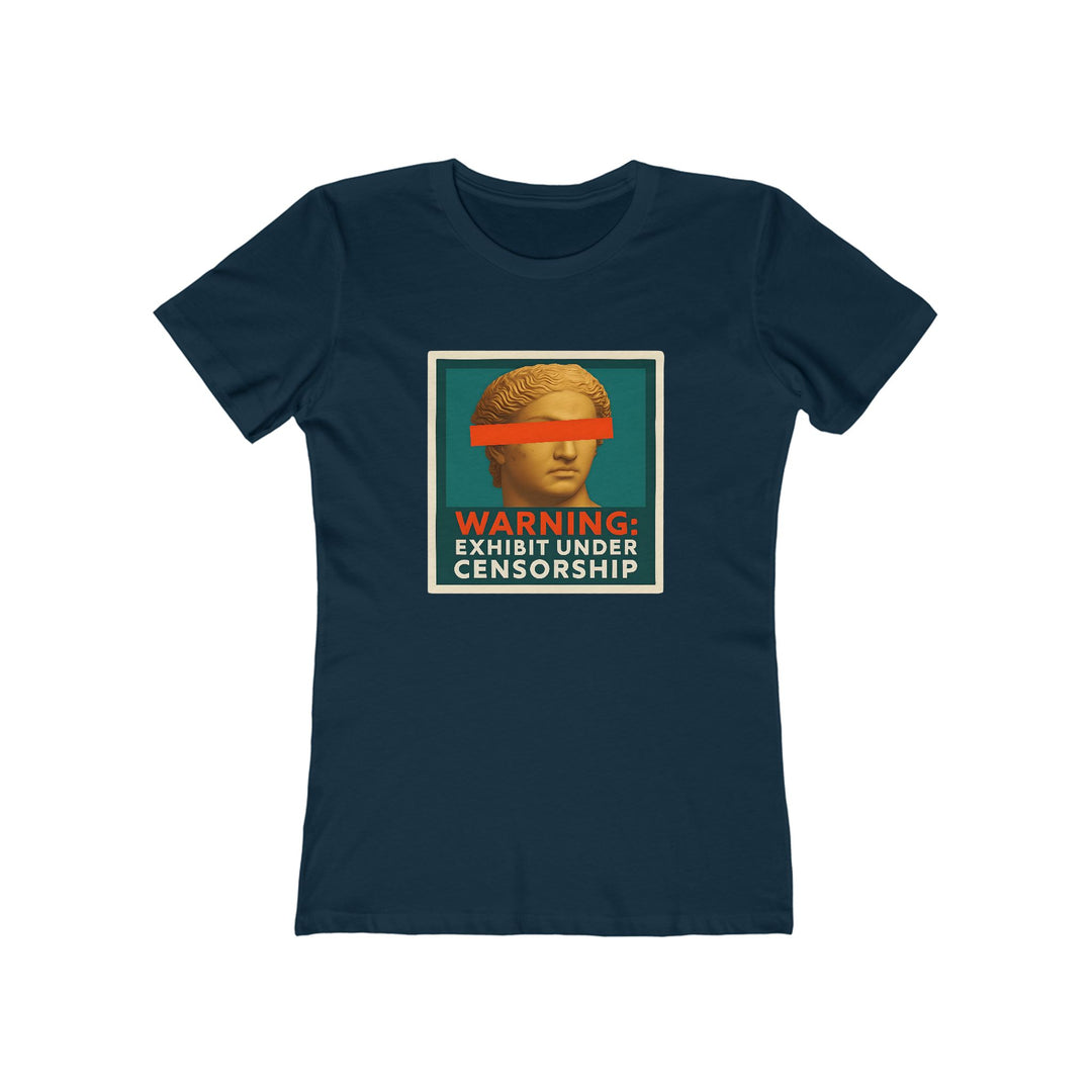 Exhibit Under Censorship T-Shirt | Bold Activist Free Speech Graphic Tee- Ten & Timber