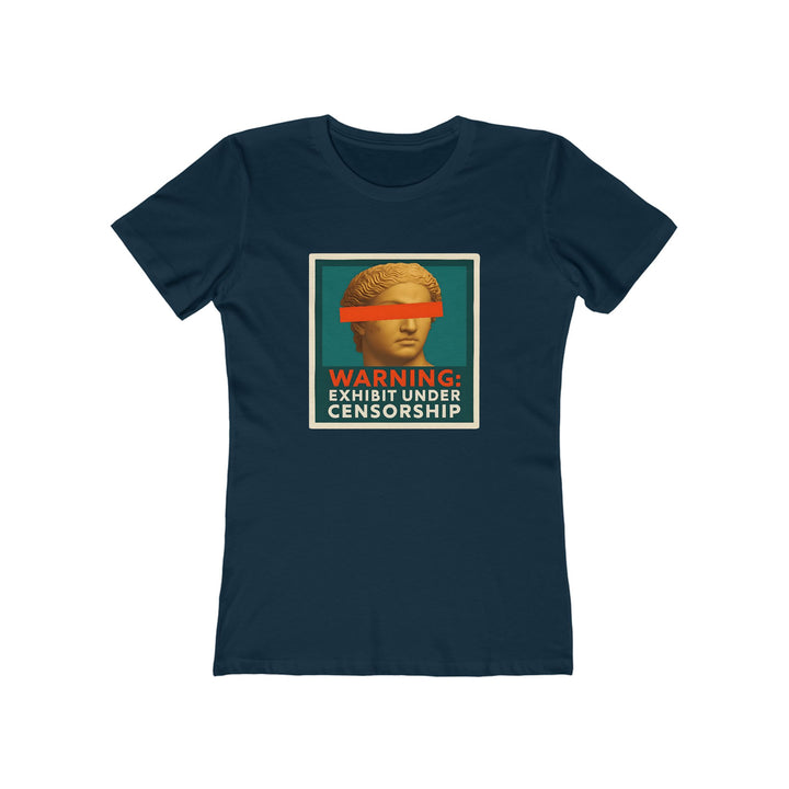 Exhibit Under Censorship T-Shirt | Bold Activist Free Speech Graphic Tee- Ten & Timber