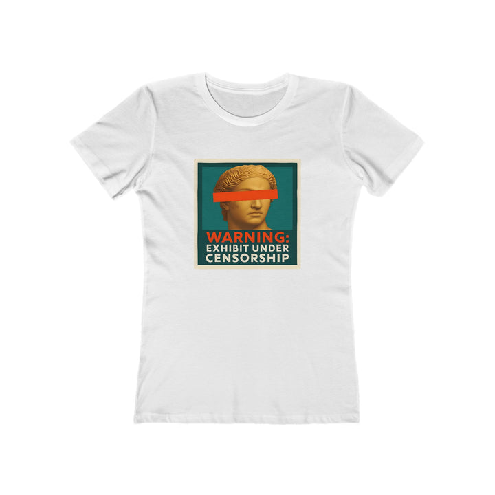 Exhibit Under Censorship T-Shirt | Bold Activist Free Speech Graphic Tee- Ten & Timber