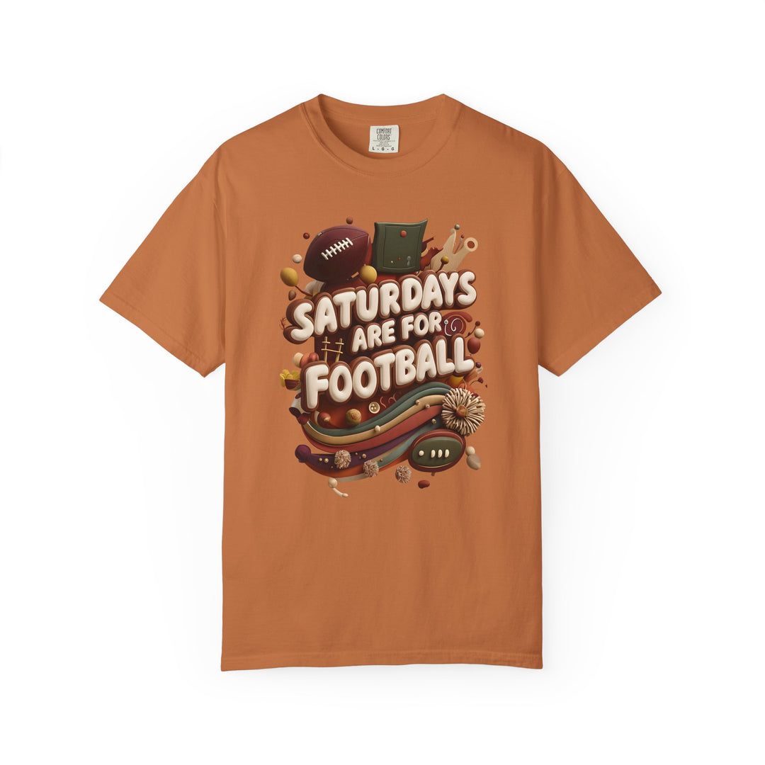 Saturdays Are For Football TShirt College Game Day Tee for Football Fans- Ten & Timber